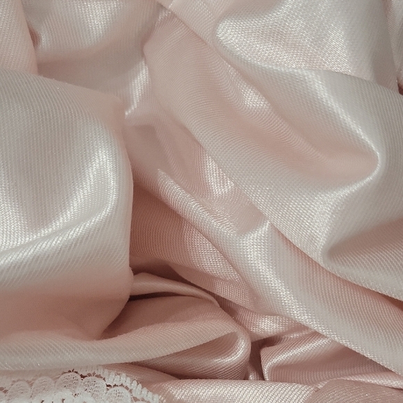 Vintage vandemere Women's  Pink Lace Nightgown One Size - Picture 7 of 16